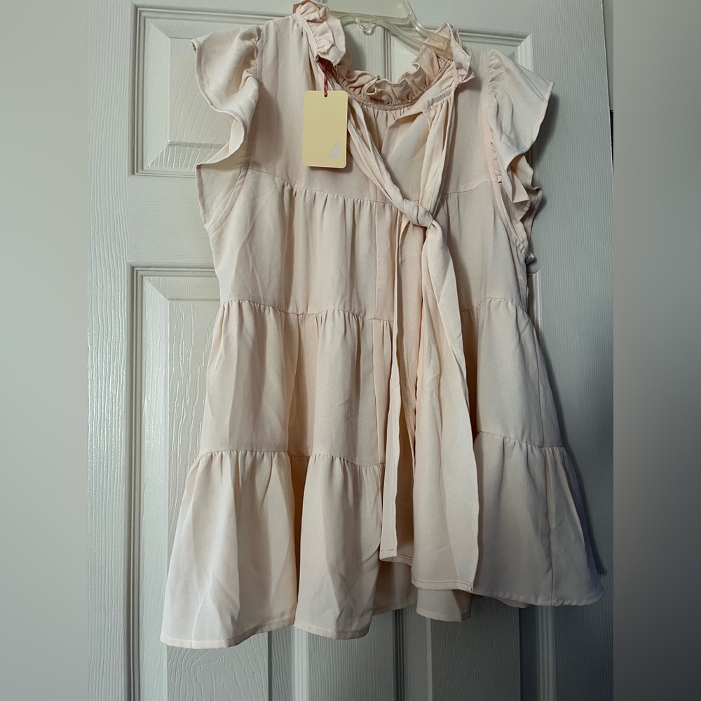 Beautiful tiered  blouse